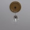 Ekena Millwork PVC Medallion (Canopies up to 13 1/2"), 22"OD x 3 1/2"ID x 1 1/2"P, Metallic Vintage Gold CMP22TRDVG - alternate 8